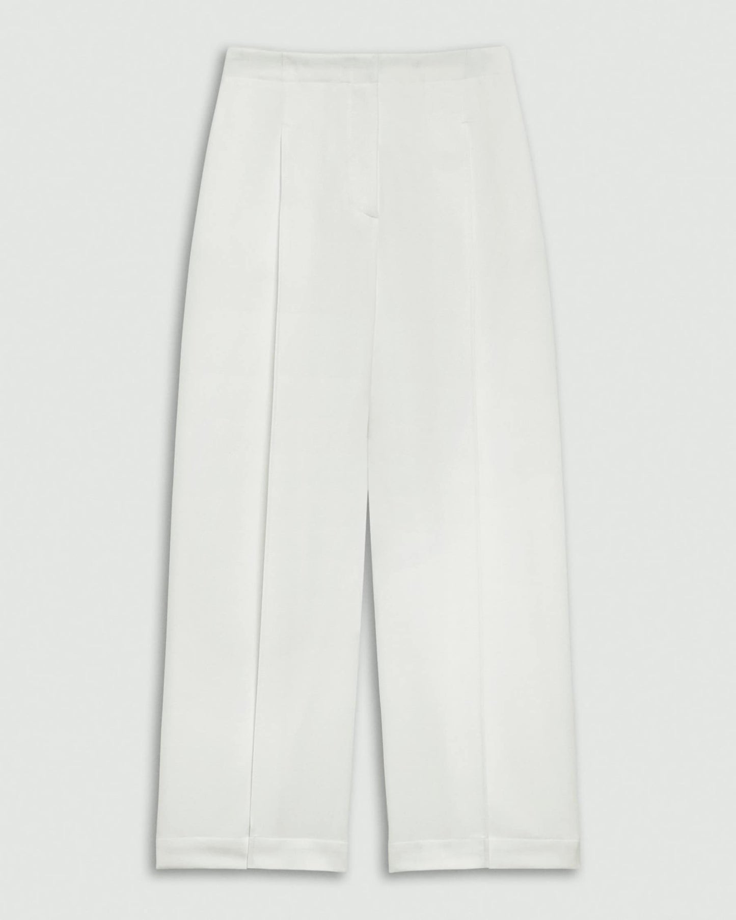 Toriey Deep Pleat Classic Cropped Pant in City Twill