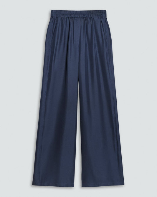 Toriey Slip-on Style Track Pant in Mod Silk Twill